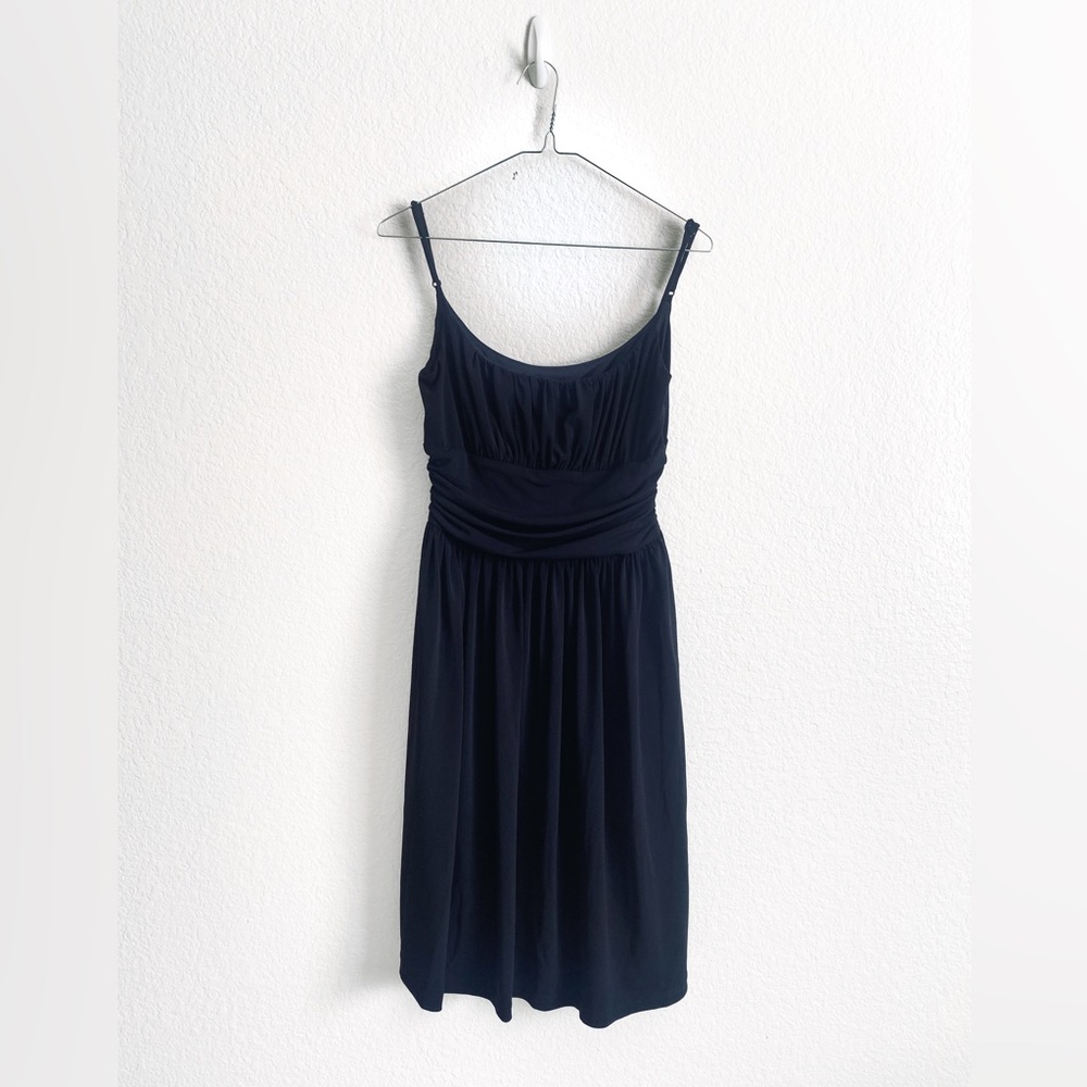 White House Black Market Sleeveless Slinky Empire Waist
Dress Black Size 4